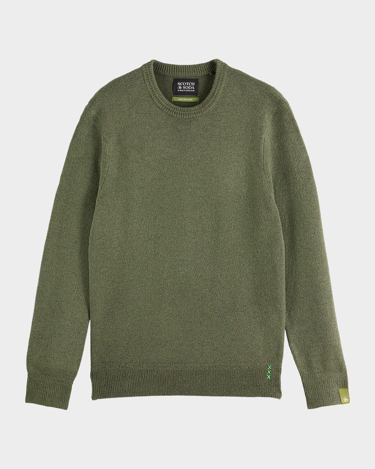 Men & apos;s Soft Knit Crewneck Sweater