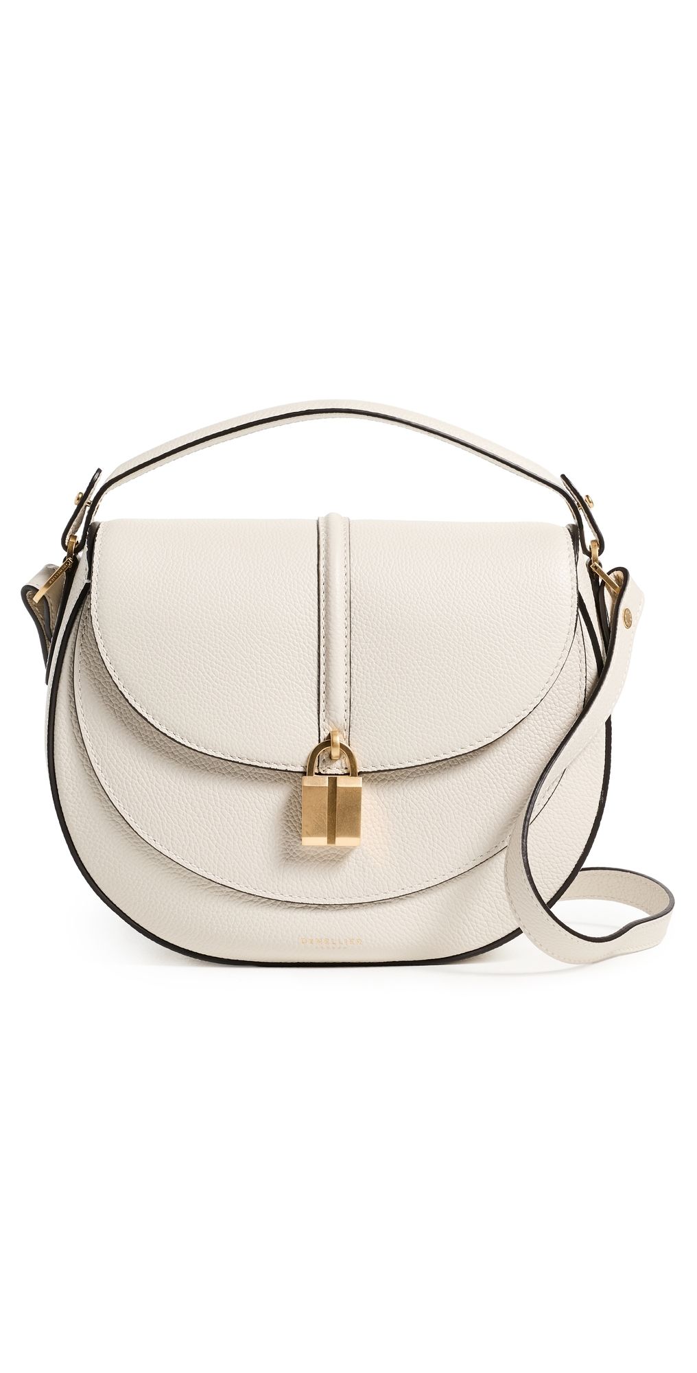 DeMellier Siena Saddle Bag Chalk F03 One Size