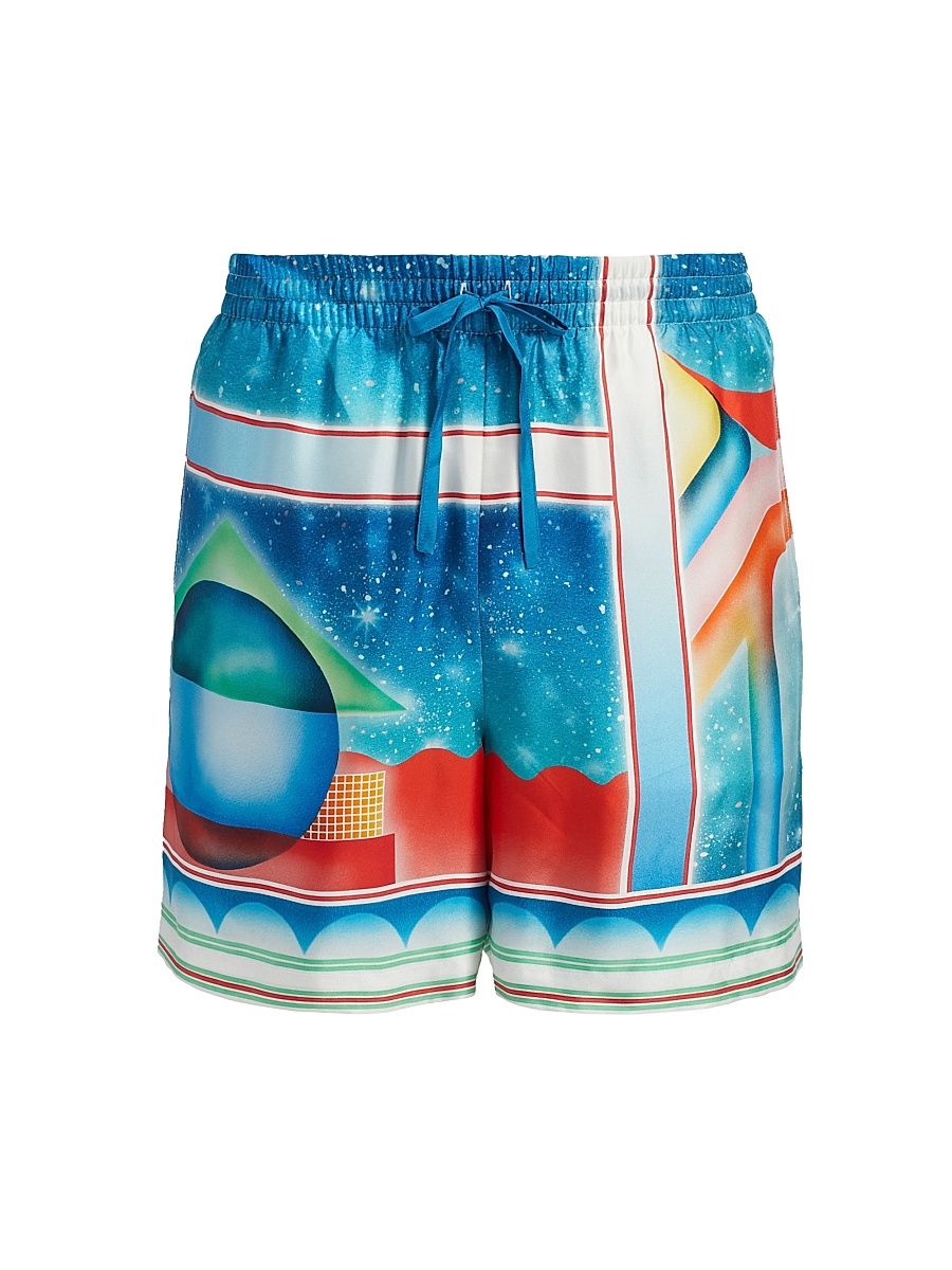 Men's Galaxy Print Swim Shorts - Galaxy Court - Size XXL