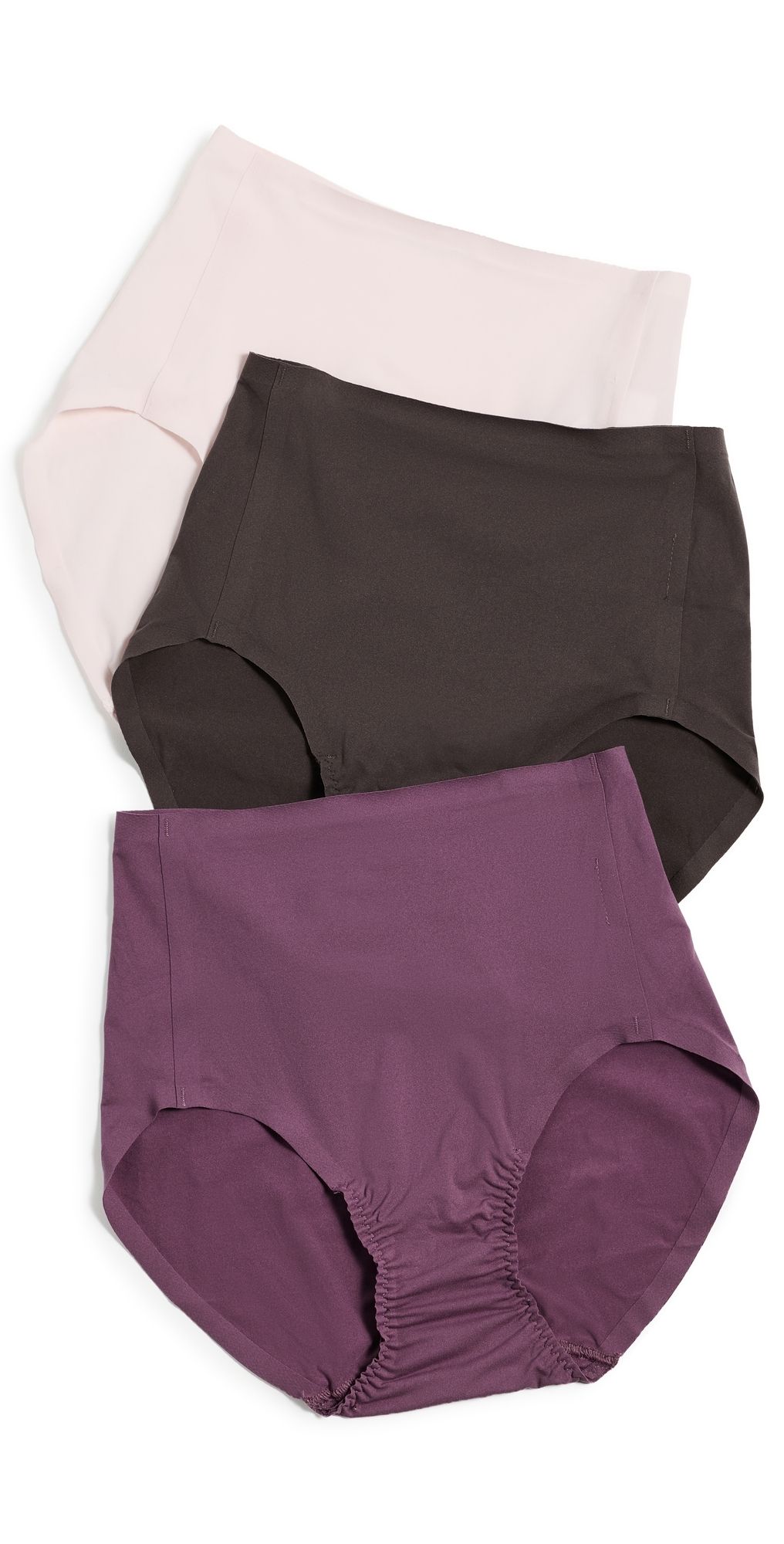 SPANX SPANXsmooth Fit-To-You Briefs 3-Pack Box PN/RS BD/DK CA One Size