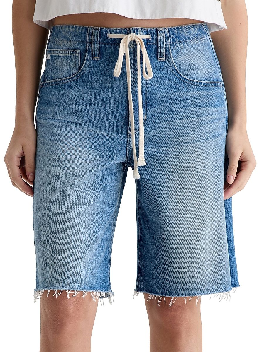Women's High-Rise Denim Bermuda Short - Sweetwater - Size 31