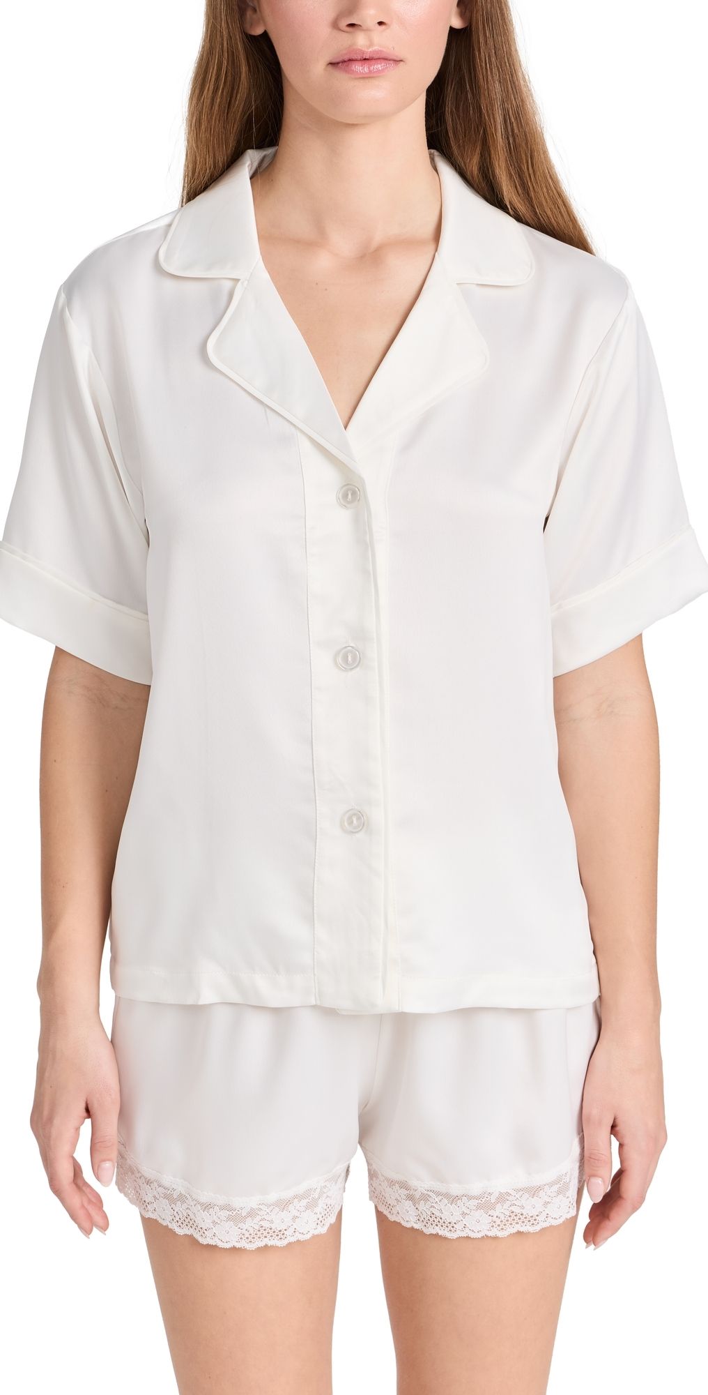 Flora Nikrooz Selena Shorts Set Ivory S