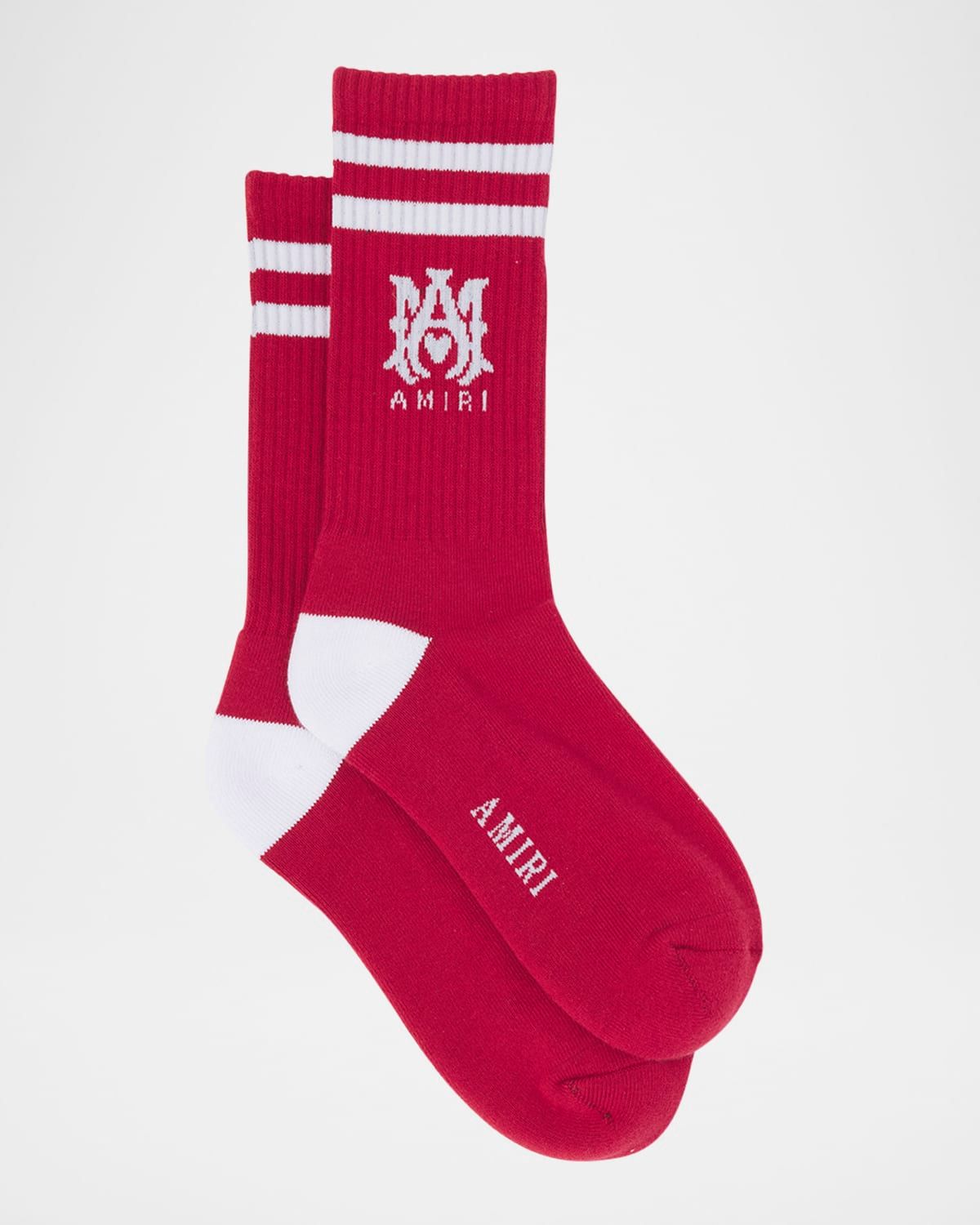 Men & apos;s MA Stripe Crew Socks