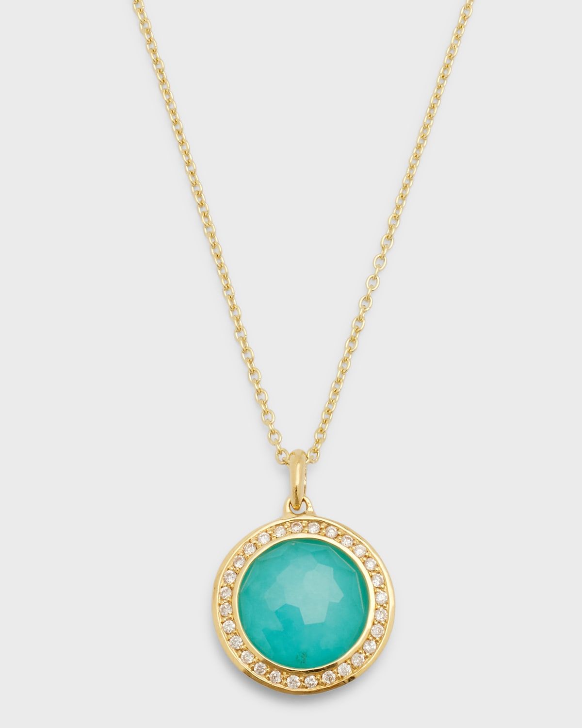 18K Lollipop Mini Pendant Necklace