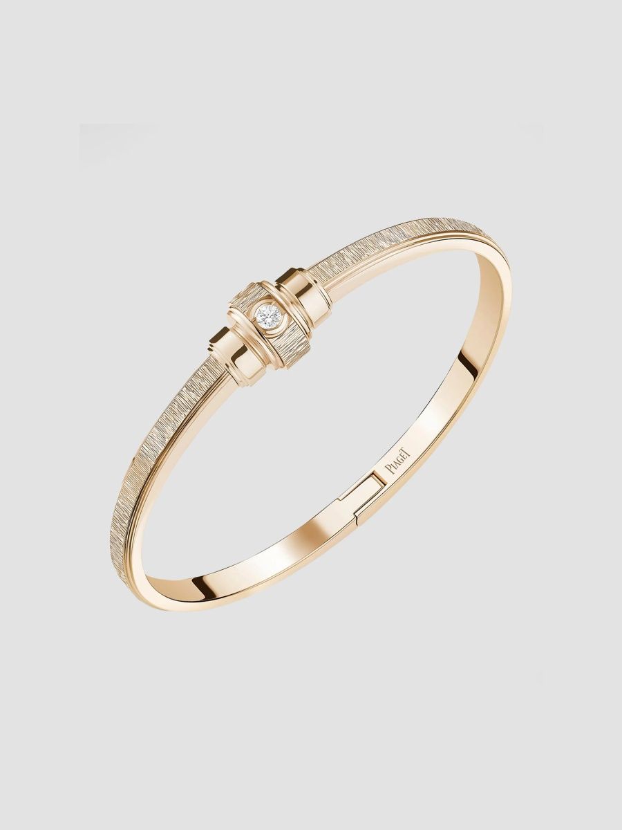 Piaget Women's Possession 18K Rose Gold & 0.09 TCW Diamond Bracelet - Gold - Size 17