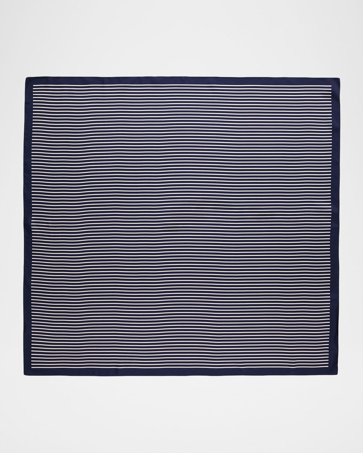 Striped Silk Bandana