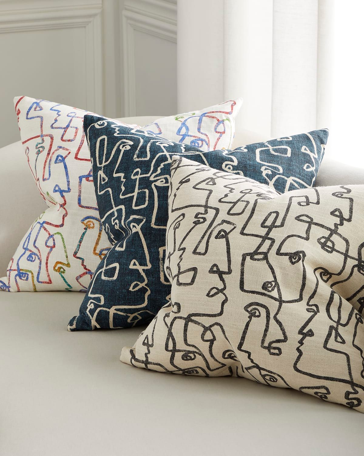 Mannequin Decorative Pillow, 22"