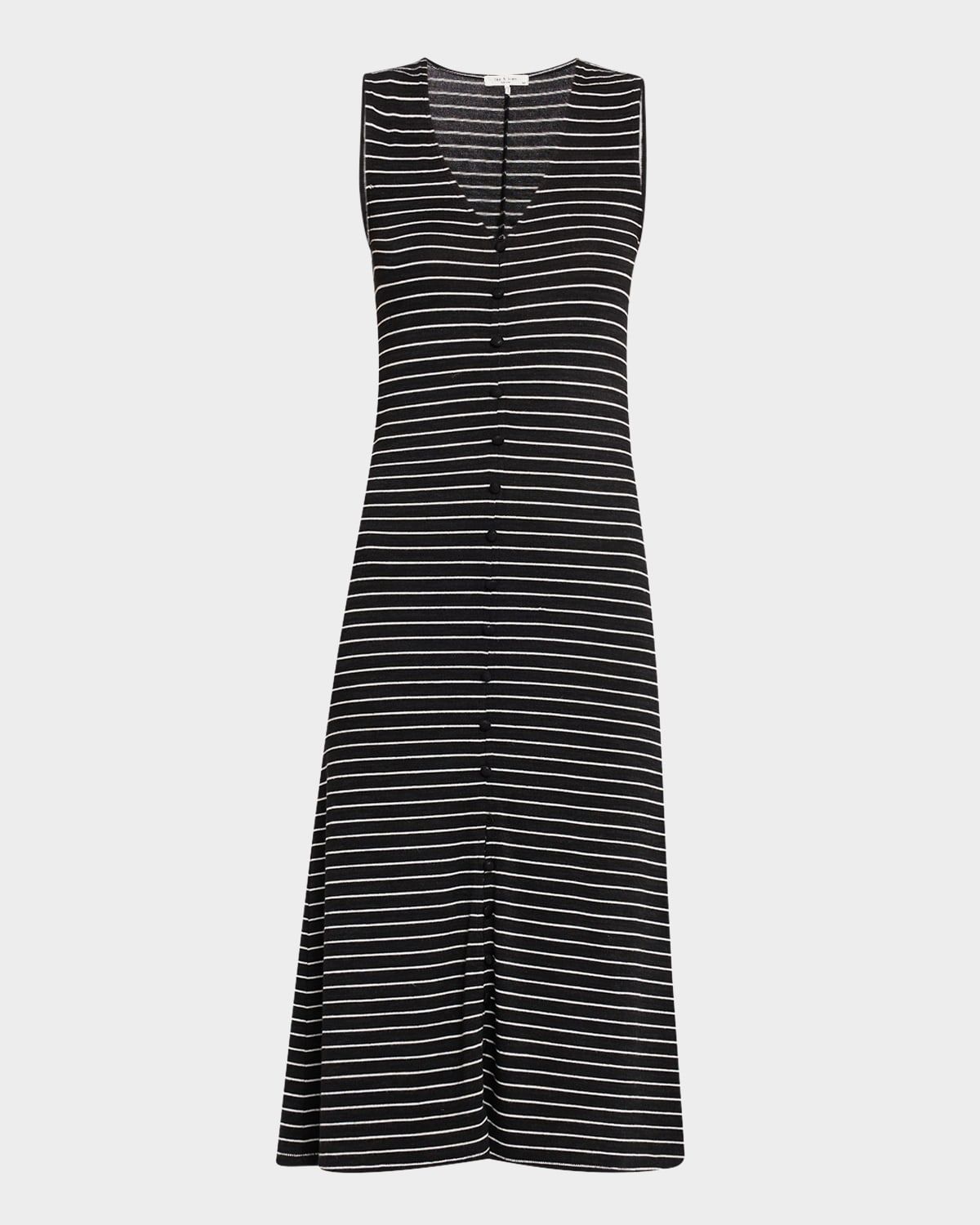 The Knit Button Tank Dress