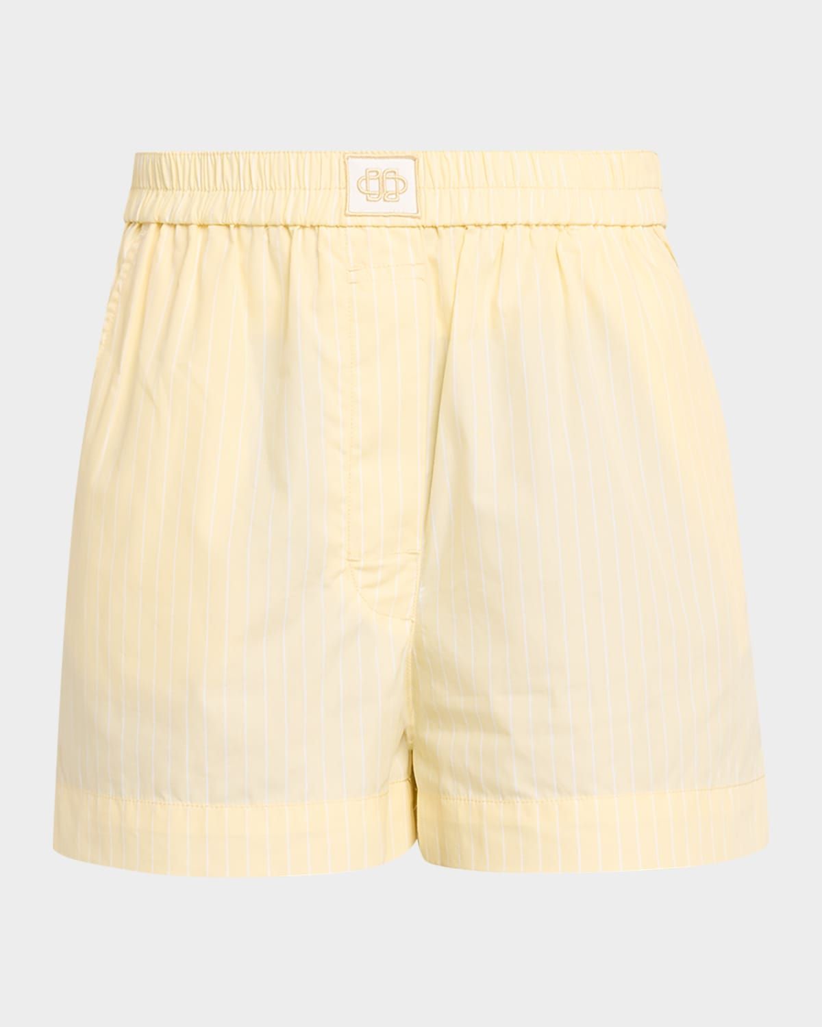 Sarah Stripe Cotton Boxer Shorts