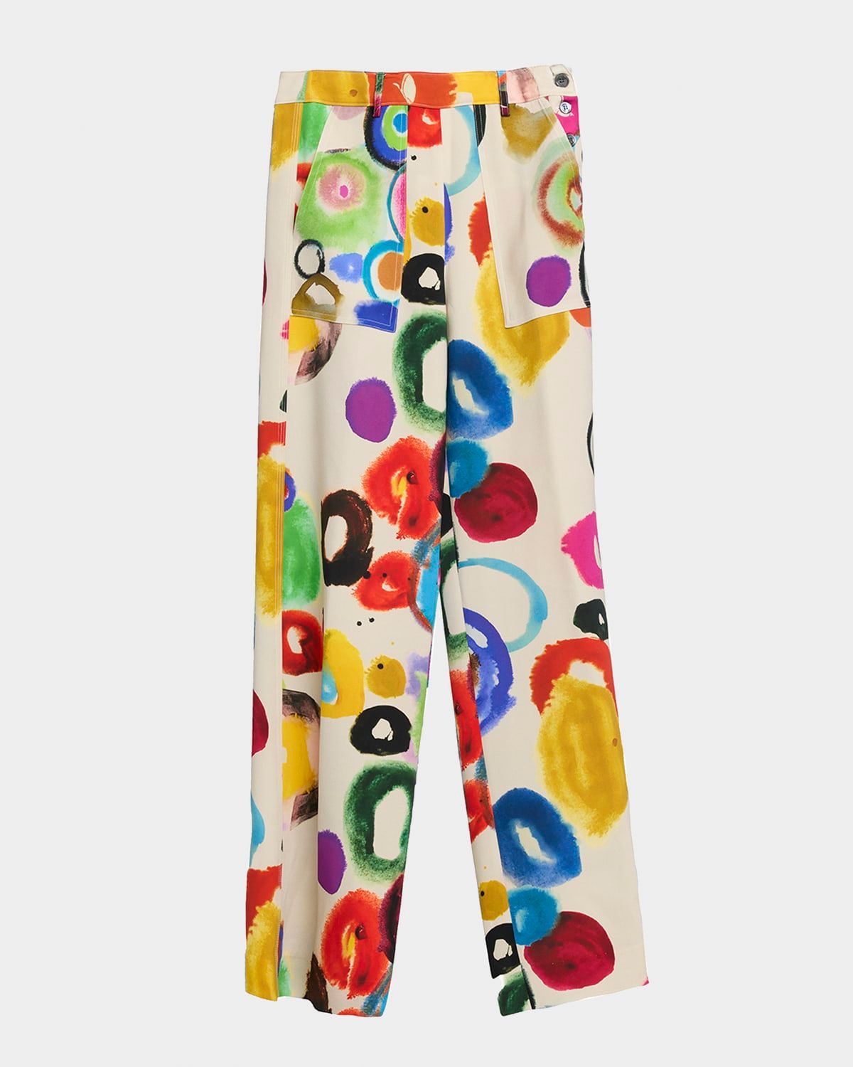 Jh Gouache Sailor Straight-Leg Pants