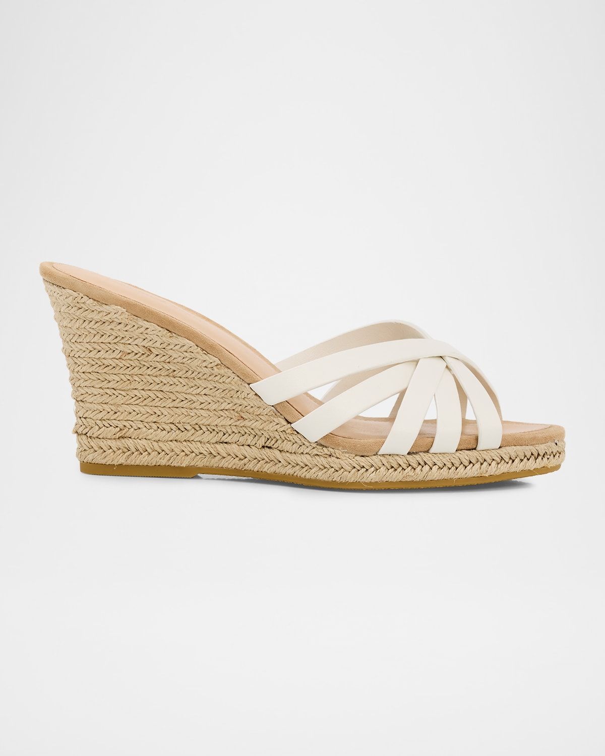 Phylina Leather Espadrille Wedge Sandals