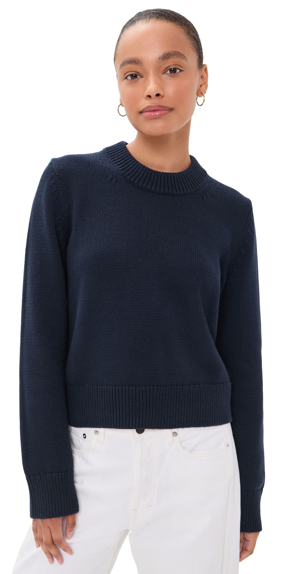 Sold Out NYC Favorite Crew Sweater NAVY L