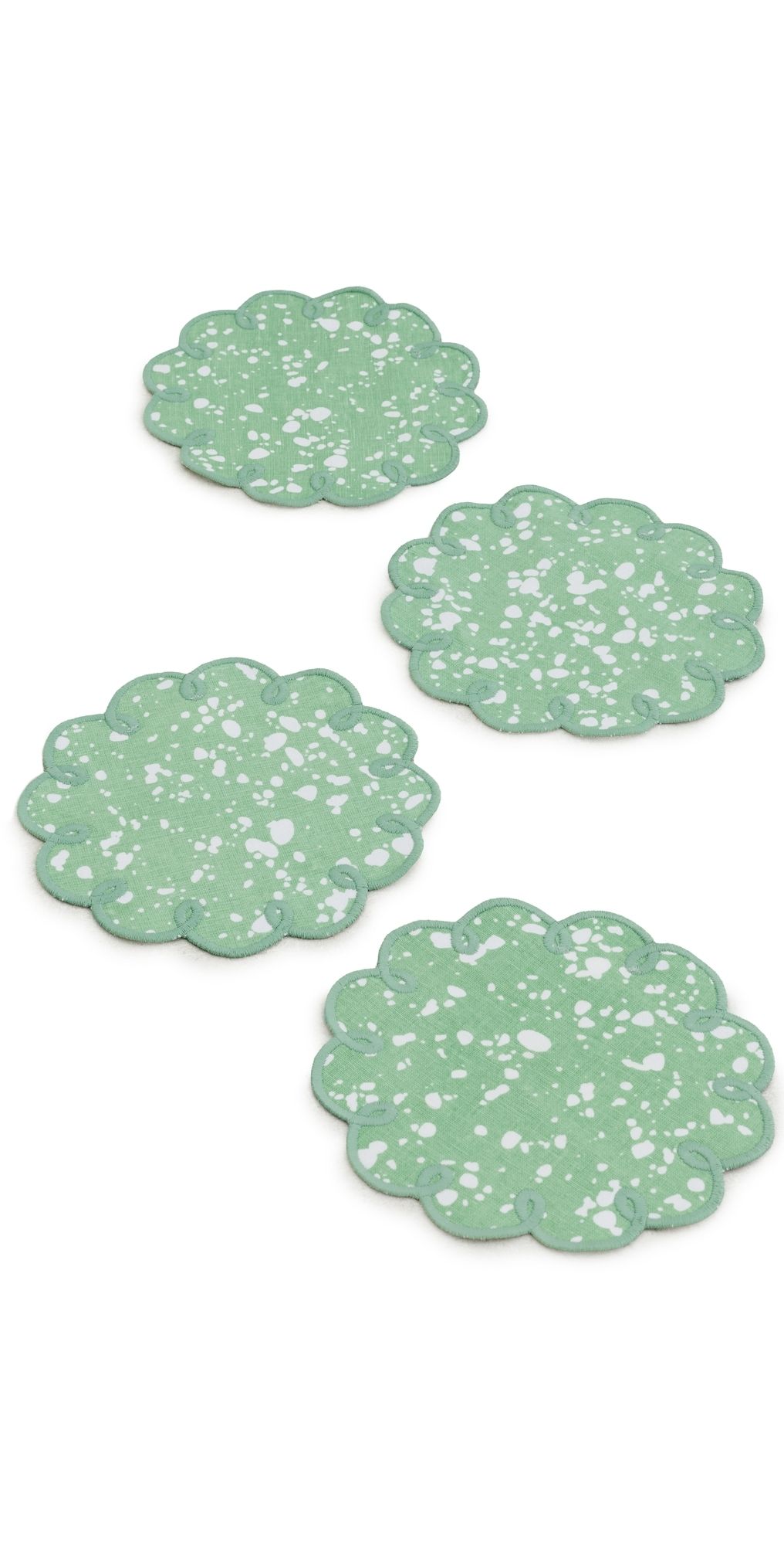 Weezie Cocktail Napkins Green One Size