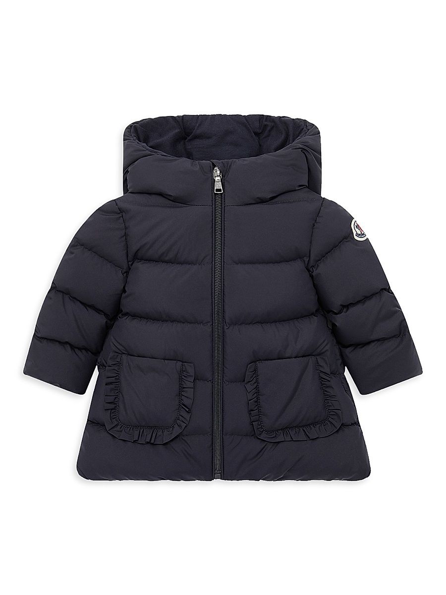 Baby Girl's & Little Girl's Molan Puffer Jacket - Navy Blue - Size 3