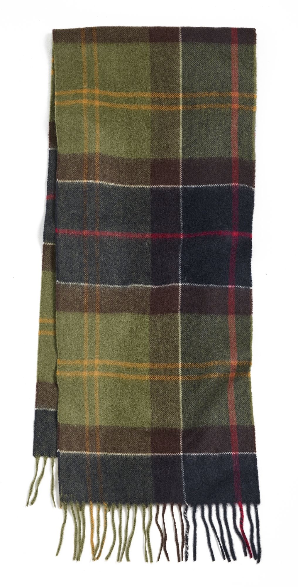 Barbour Cashmere Tartan Scarf Classic One Size