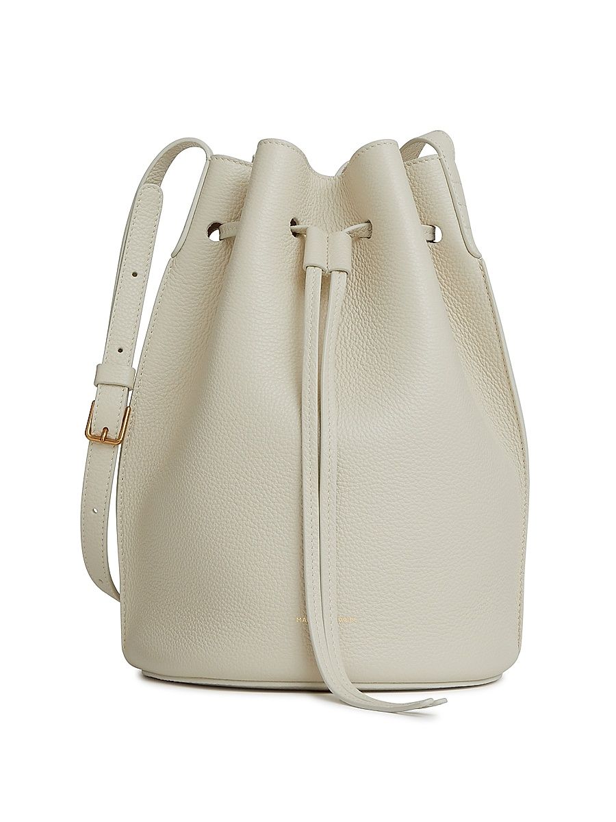 Women's Champagne Bucket Bag - Pearl