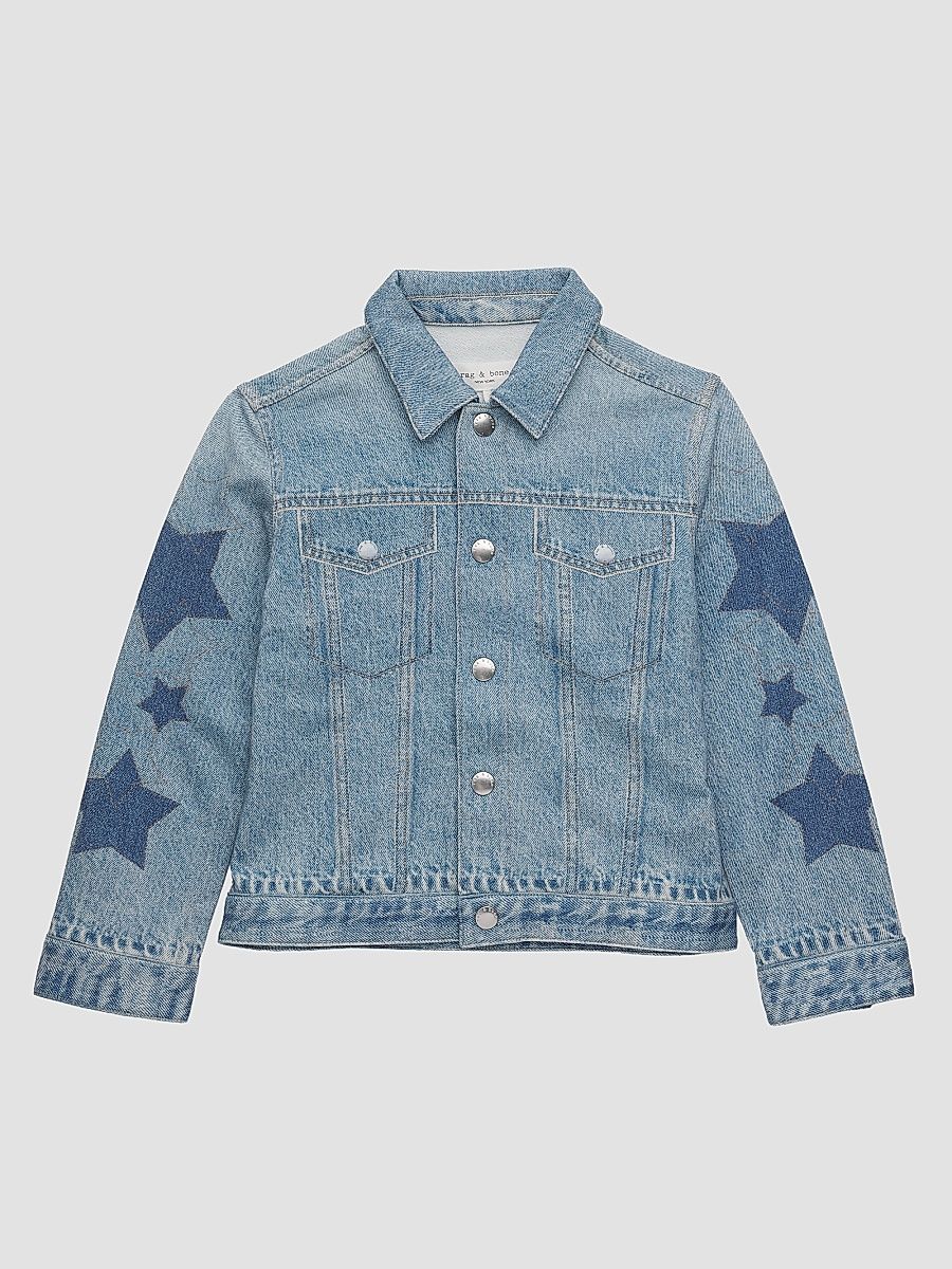Baby's,Little Kid's & Kid's Miramar Terry Star Jacket - Valen - Size 2