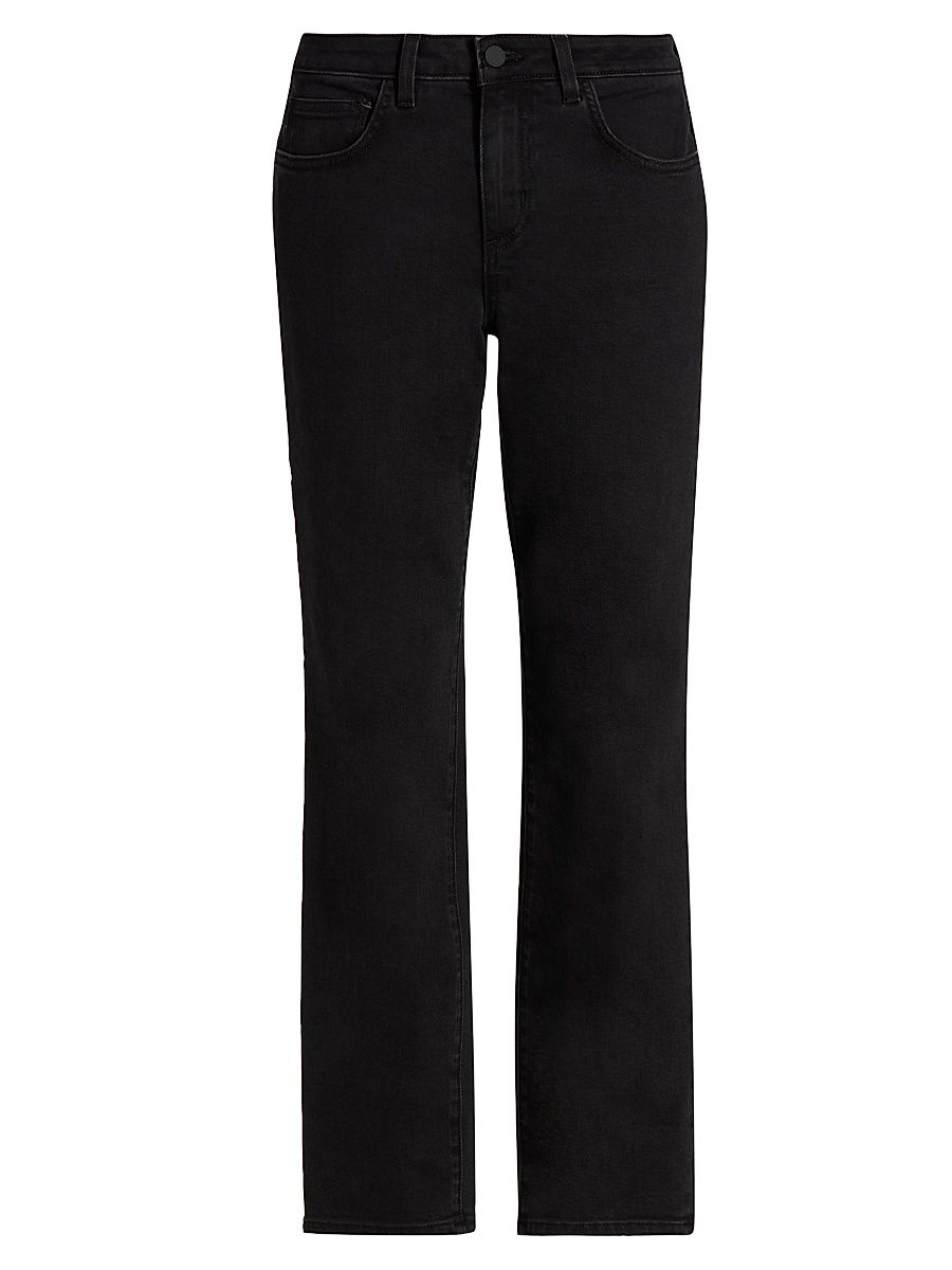 Women's Milana Low-Rise Stovepipe Jeans - Washed Black - Size 30