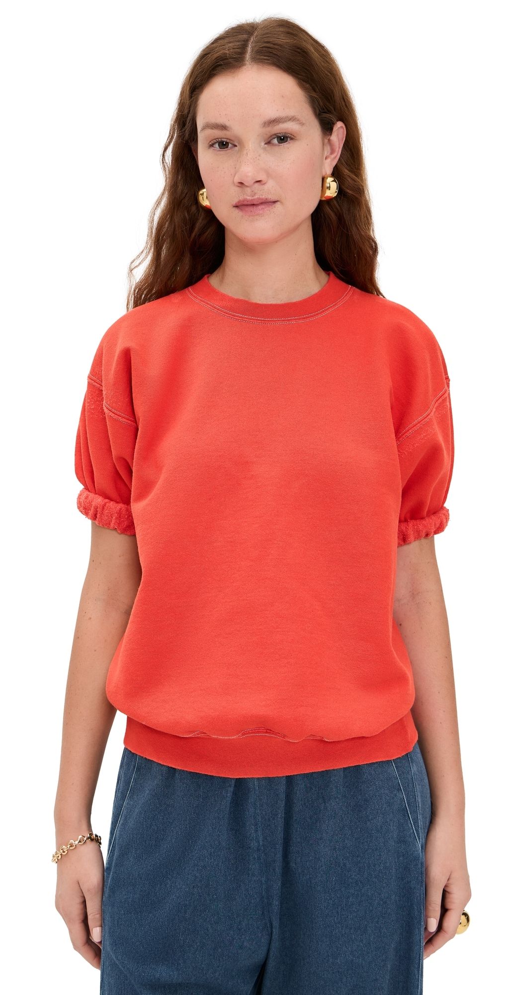 Rachel Comey Stanza Sweatshirt Tomato S