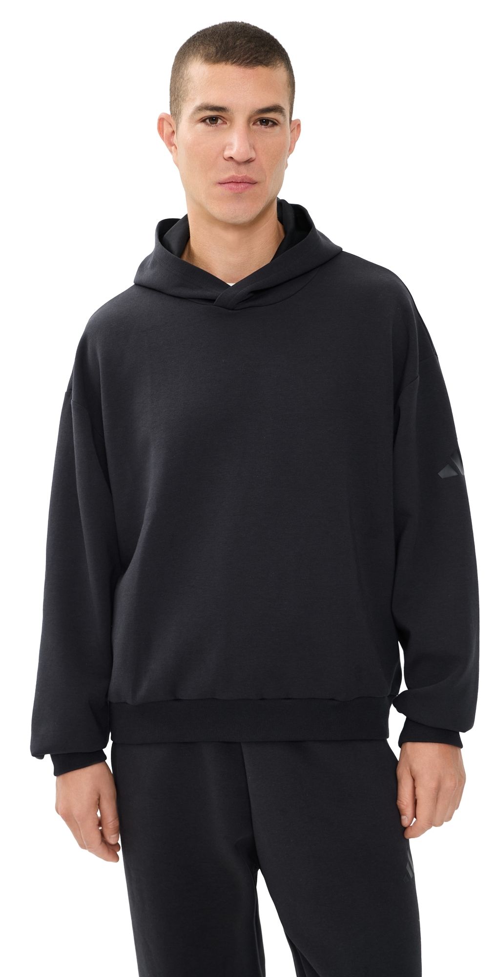 adidas Soft Lux Hoodie Black XL
