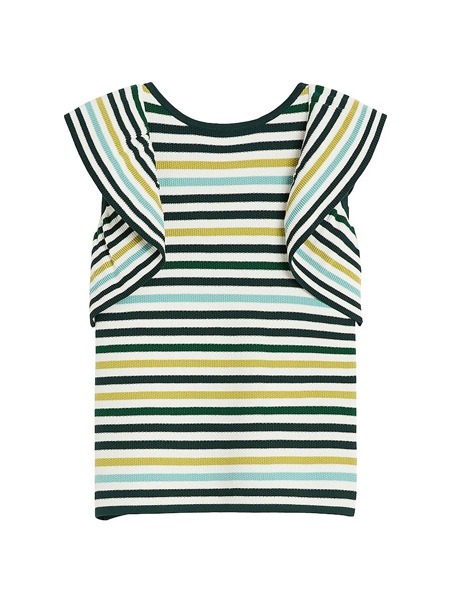 Women's Stretch Viscose Top - Blue Multi - Size XL