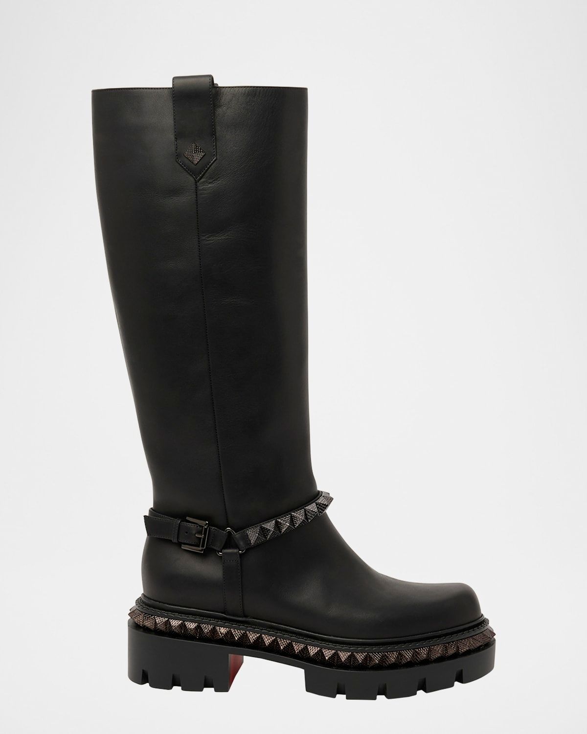 Marinetta Pyraclou Leather Knee-High Boots