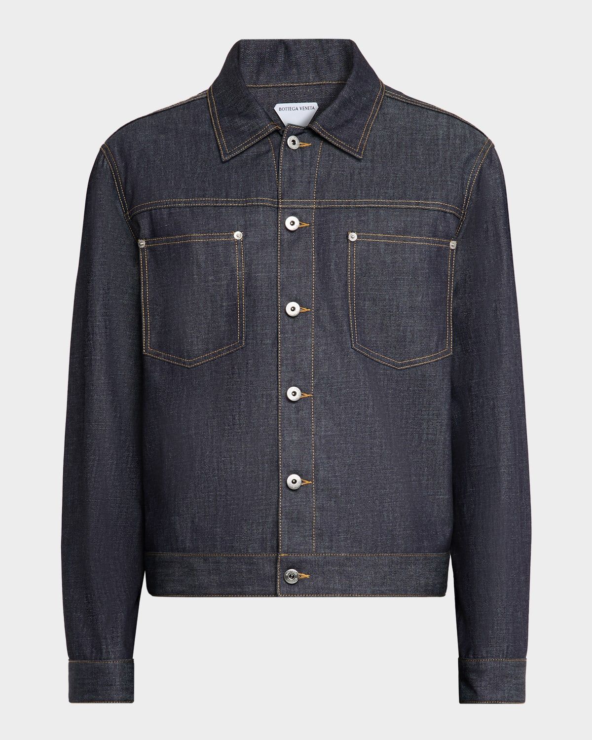 Men & apos;s Indigo Denim Jacket