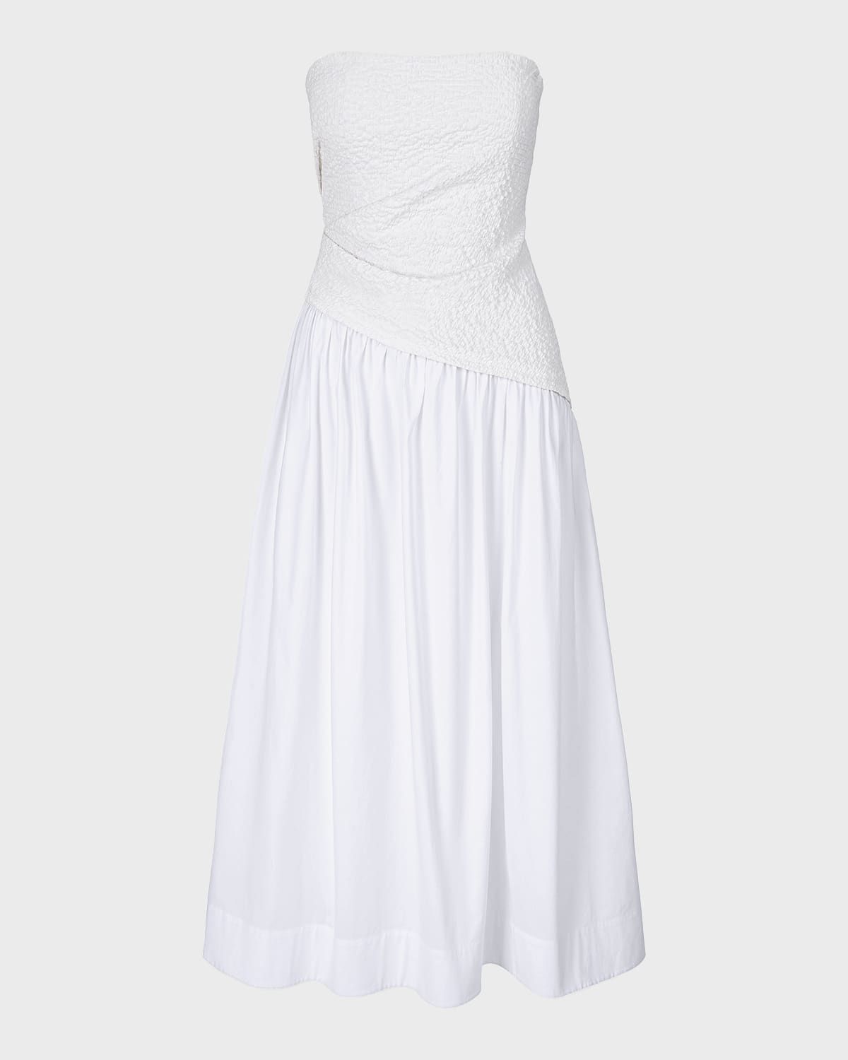 Nia Smocked Midi Dress