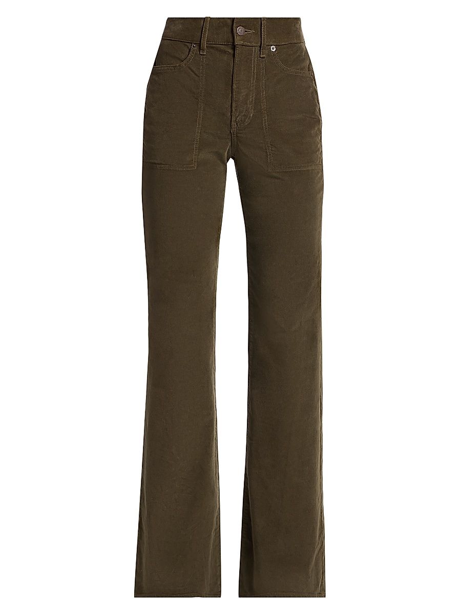 Women's Crosbie High-Rise Wide-Leg Jeans - Cypress - Size 31