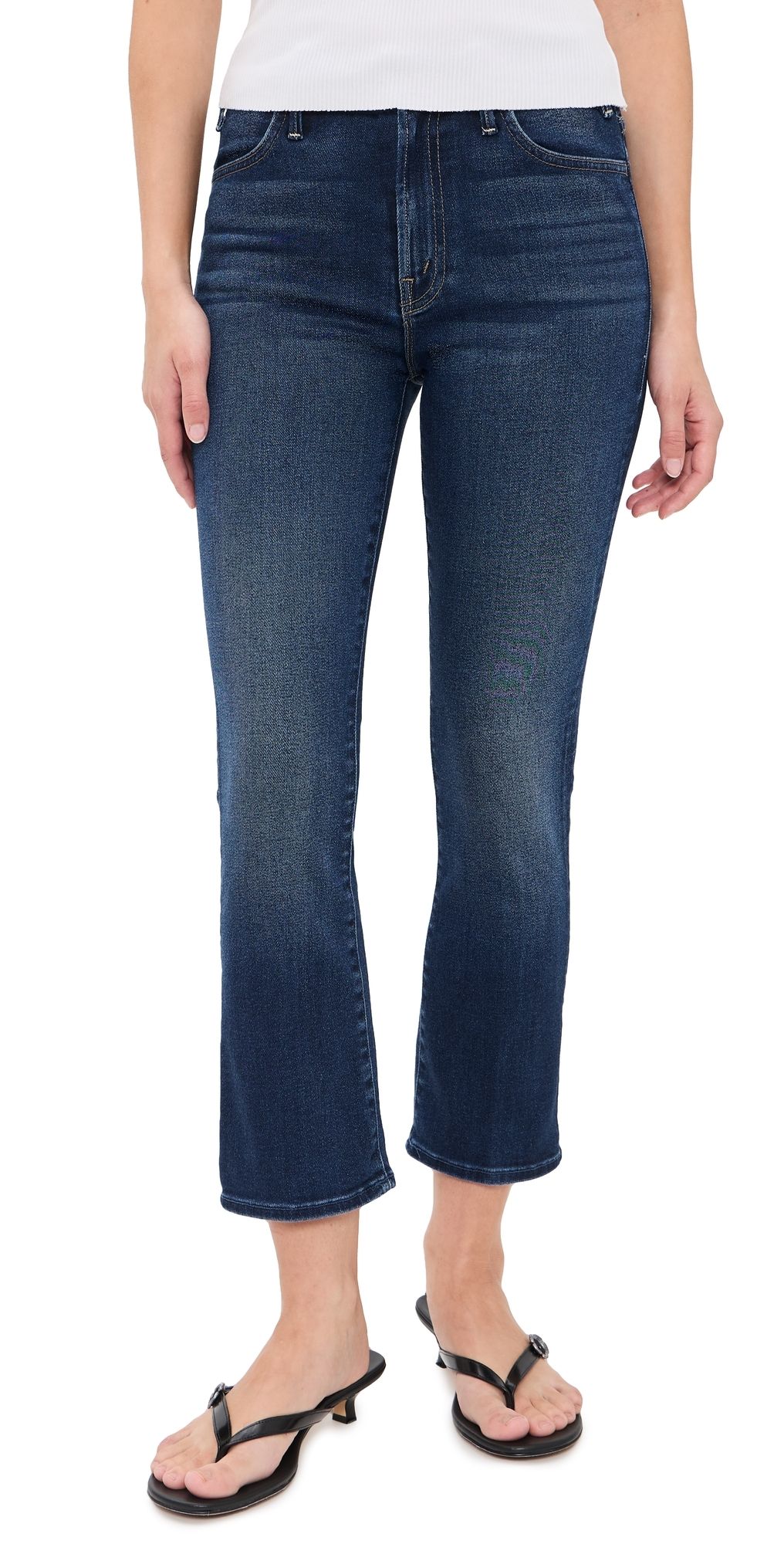 MOTHER Lil Petite Hustler Ankle Jeans TAKING CHANCES 30