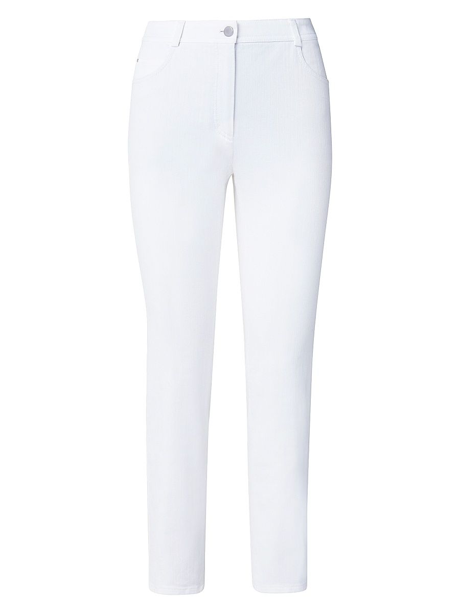 Women's Maru Slim Ankle Jeans - Cream - Size 16