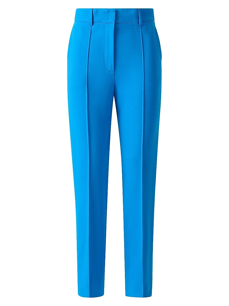 Women's Ferry Jersey Pintucked Pants - Medium Blue - Size 12