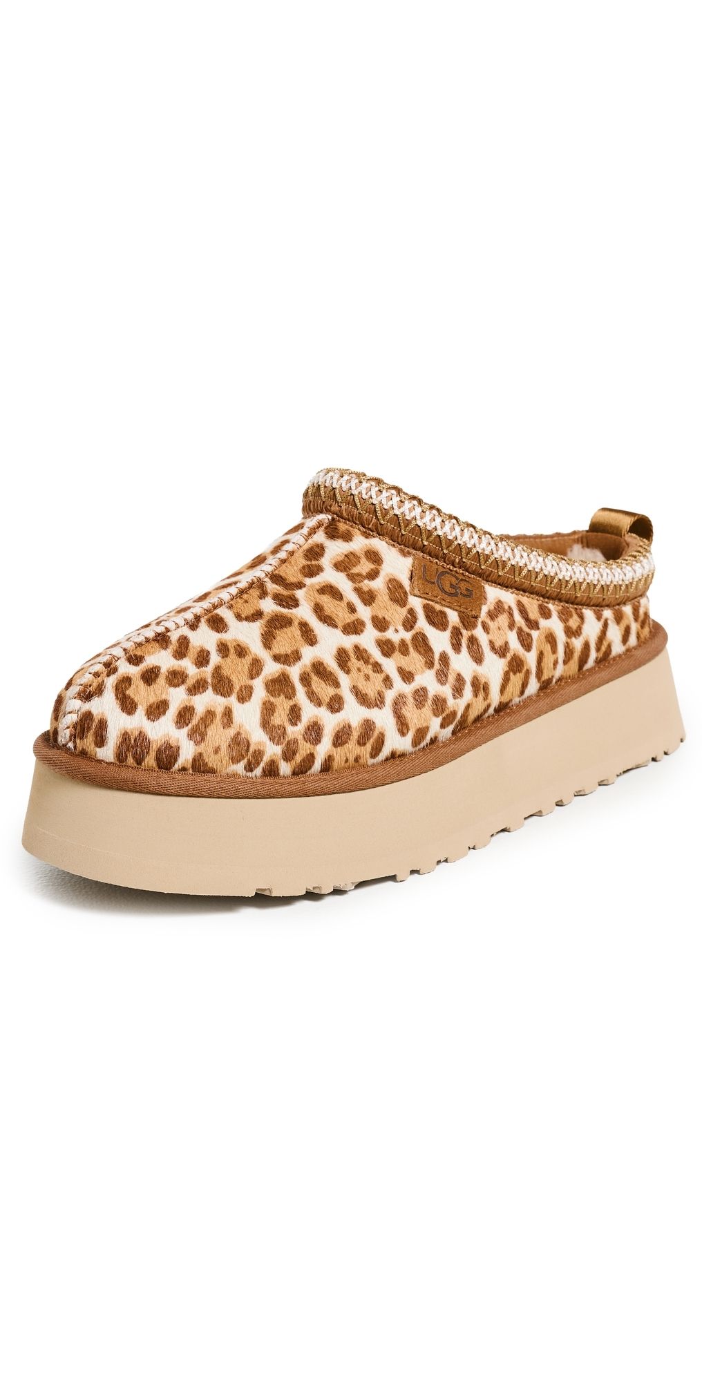 UGG Tazz Plains Slippers Felicity Leopard Jasmine 9