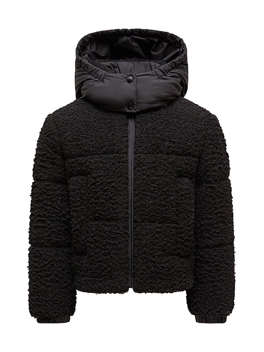 Little Girl's & Girl's Zambaga Puffer Jacket - Black - Size 12