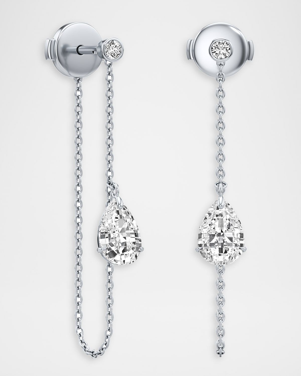 Tear Lab-Grown Diamond Pure Drop Earrings