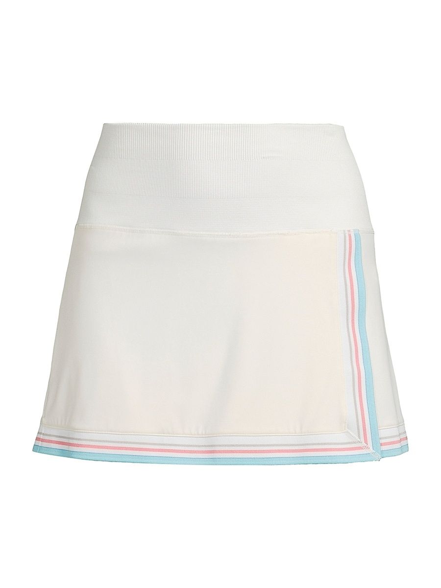 Women's Retro Revival A-Line Skort - White - Size XL