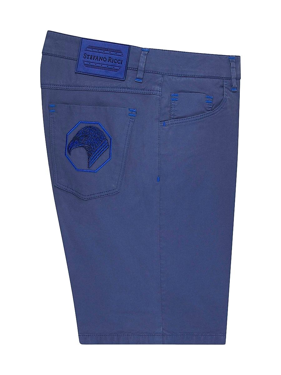 Men's Bermuda Shorts - Bleach Blue - Size 38