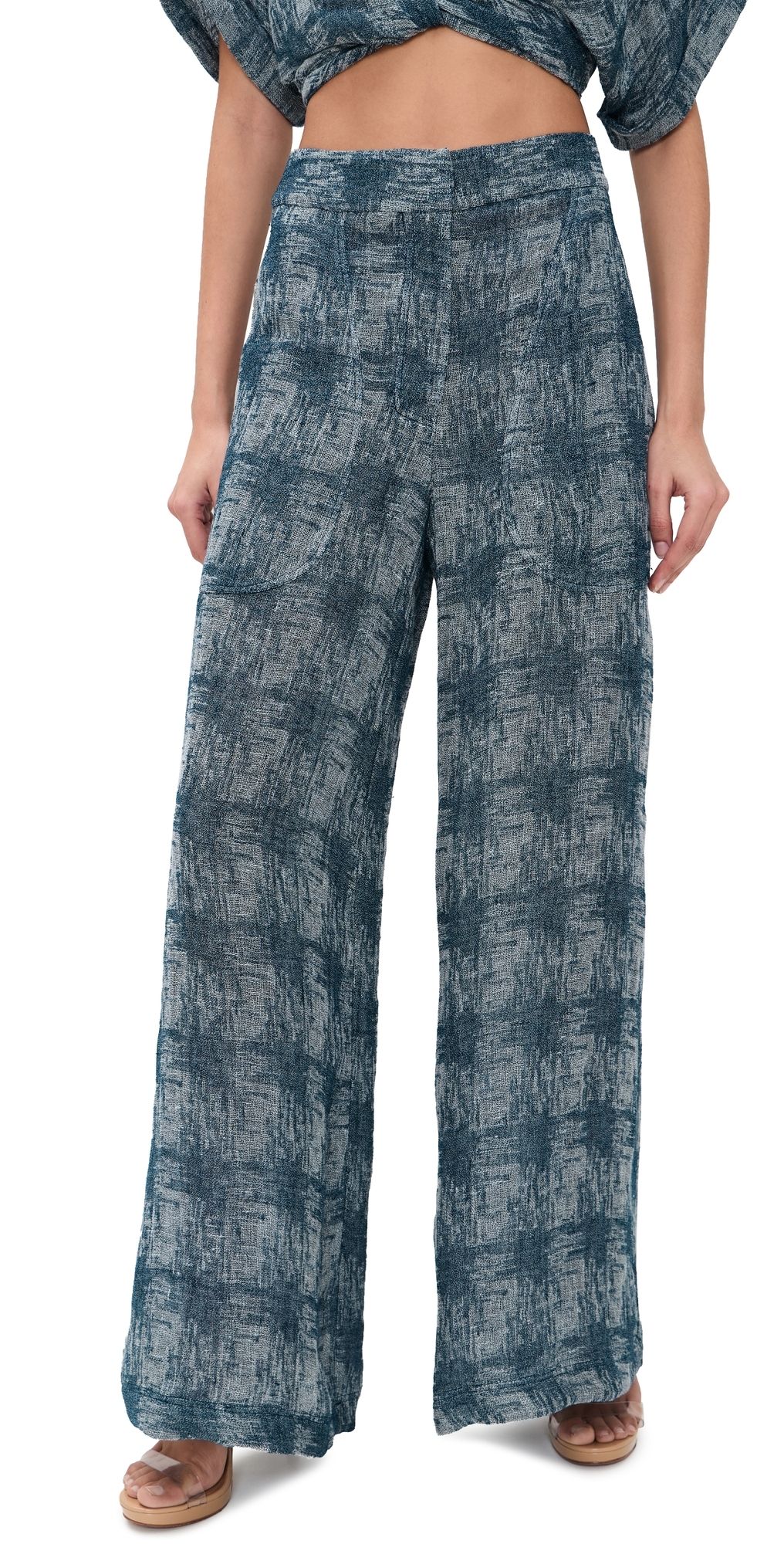 JBQ Oslo Pants Blue Beige S