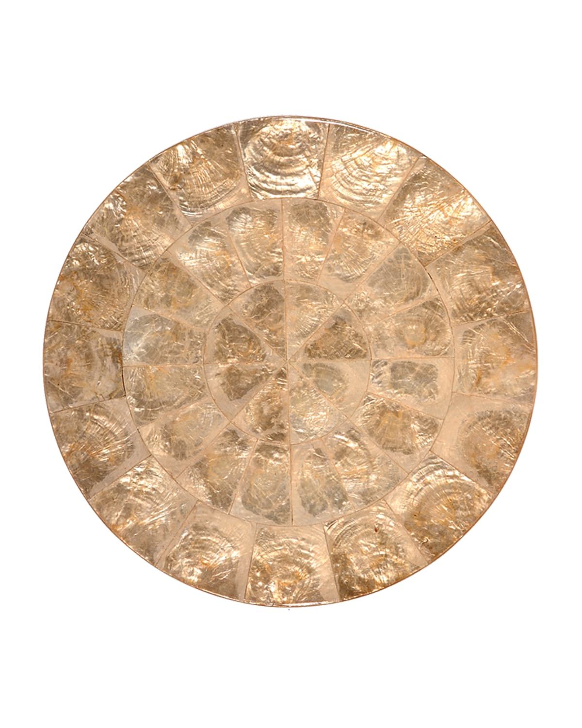 Champagne Capiz Placemat