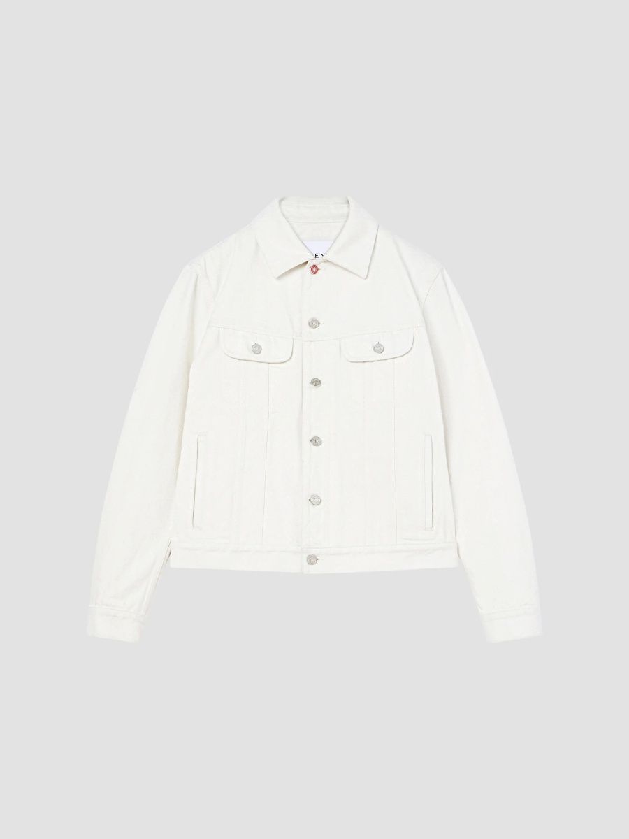 Givenchy Men's Jacket in Denim - White - Size XXL