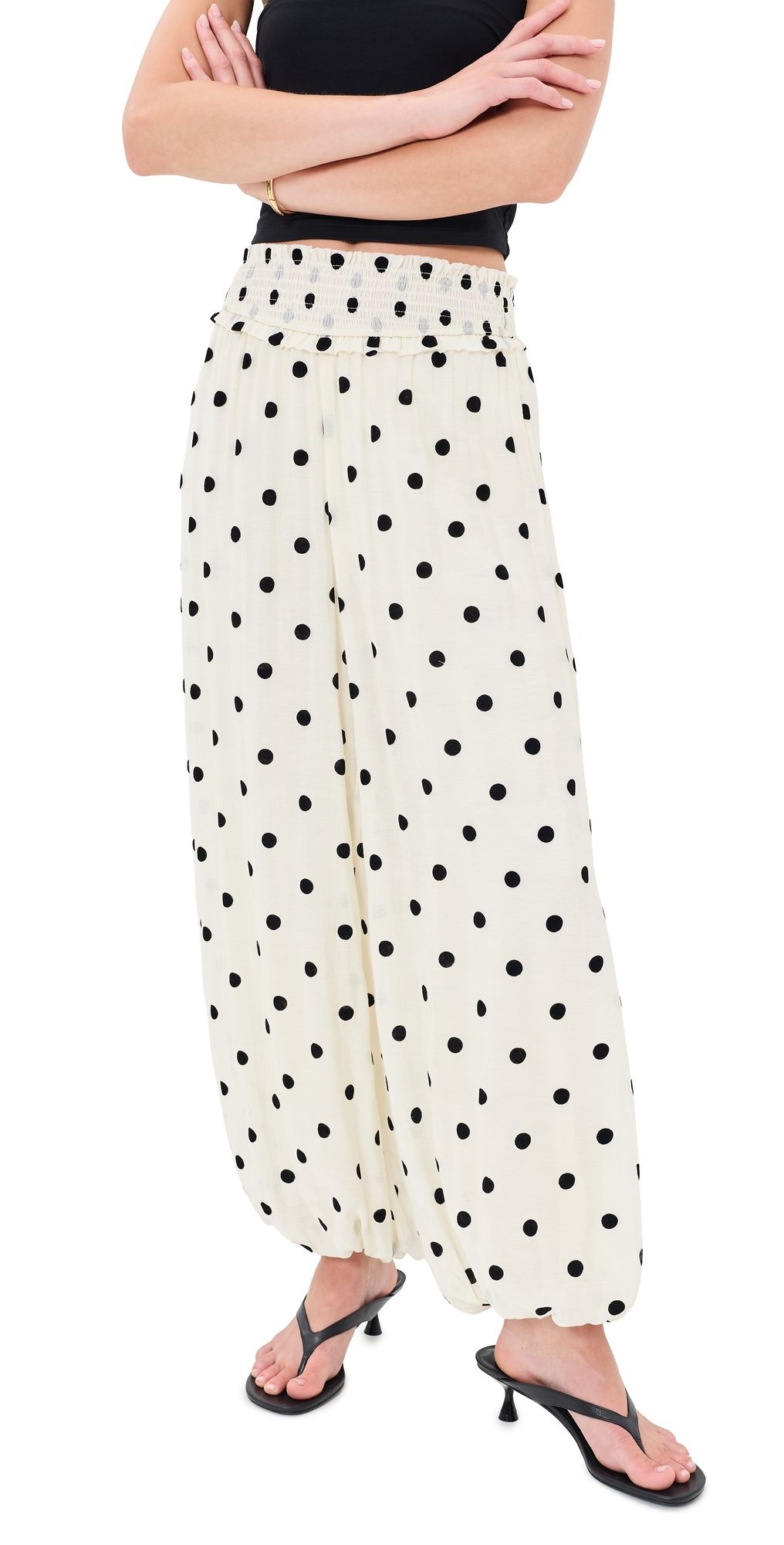 ROAME Willow Balloon Pants Heirloom Dot M