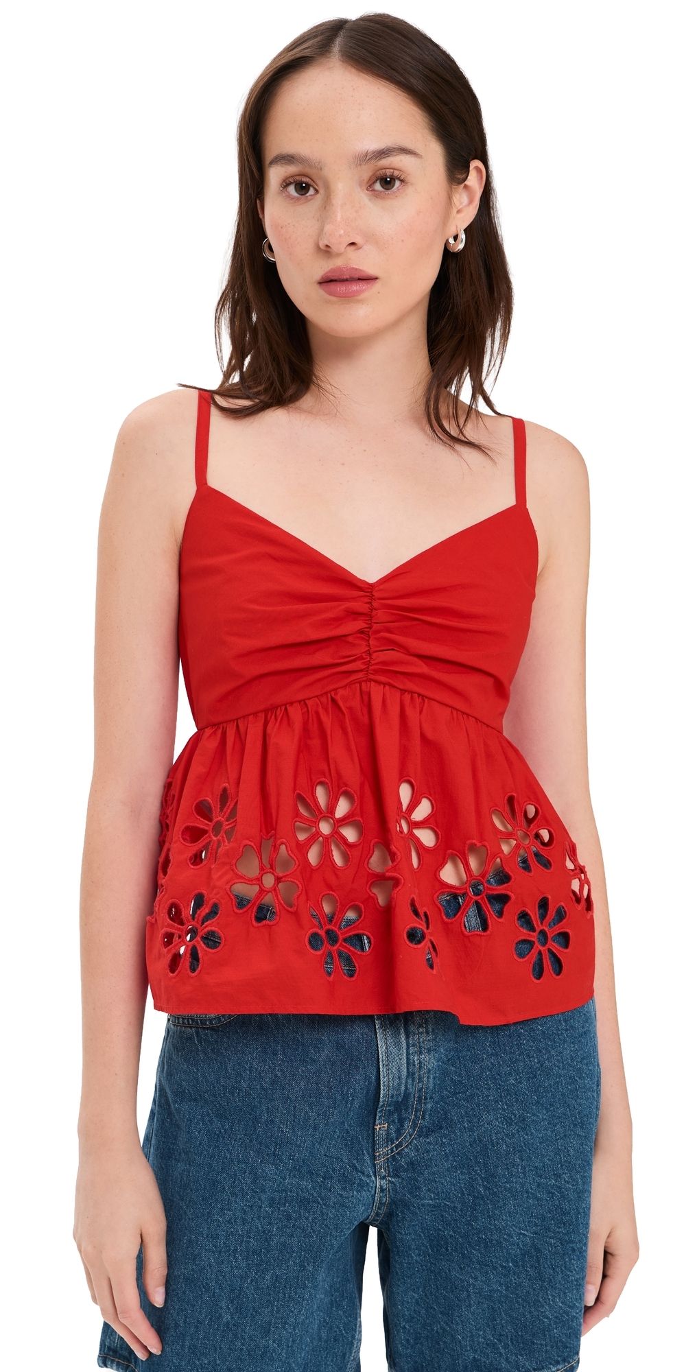 RAILS Meru Tank Scarlet XL