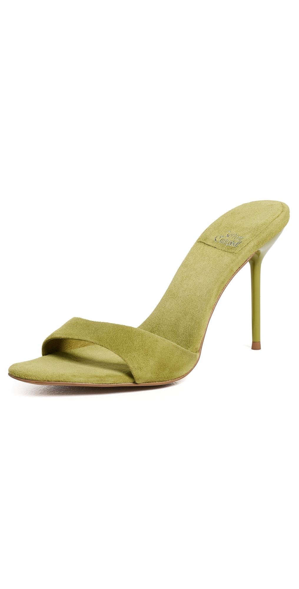 Jeffrey Campbell Ce-Soire Heels Chartreuse Suede 9