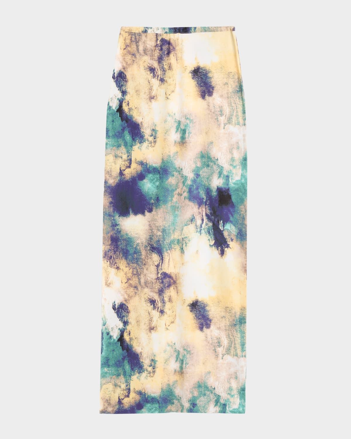 Alaya Abstract Jersey Maxi Skirt