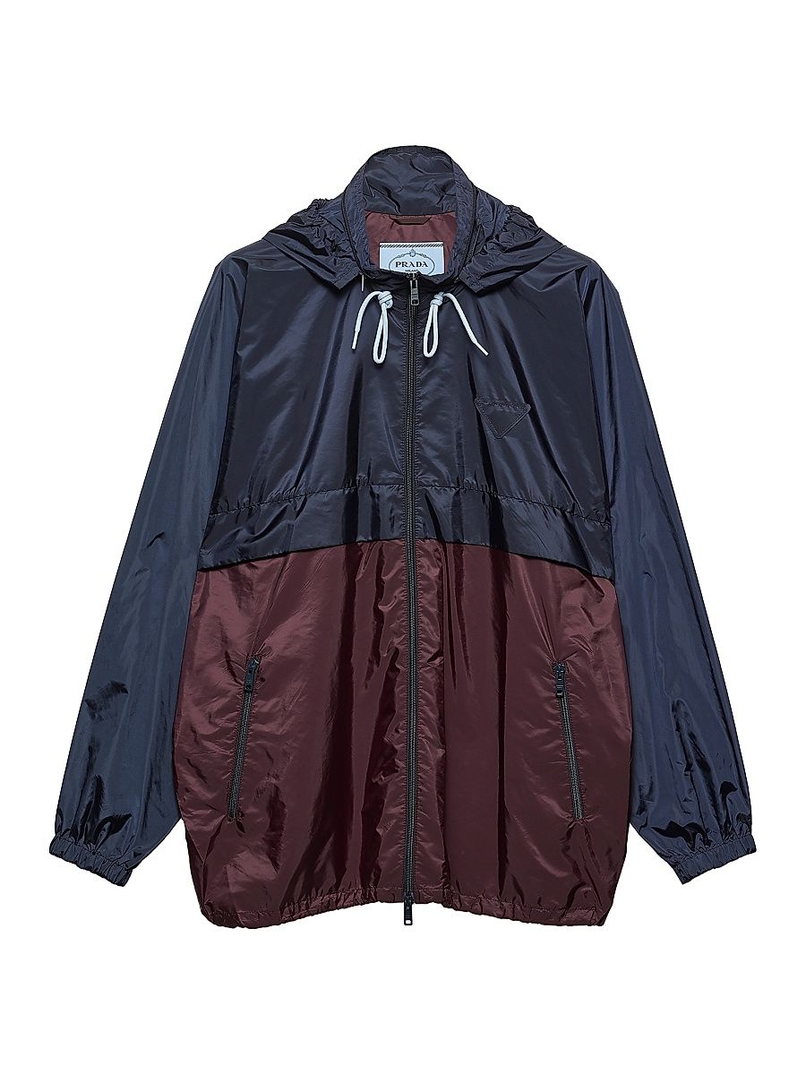 Women's Lightweight Re-Nylon Blouson Jacket - Blue - Size 8