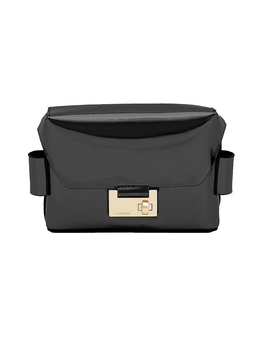 Women's Frankie Leather Crossbody Bag - Black