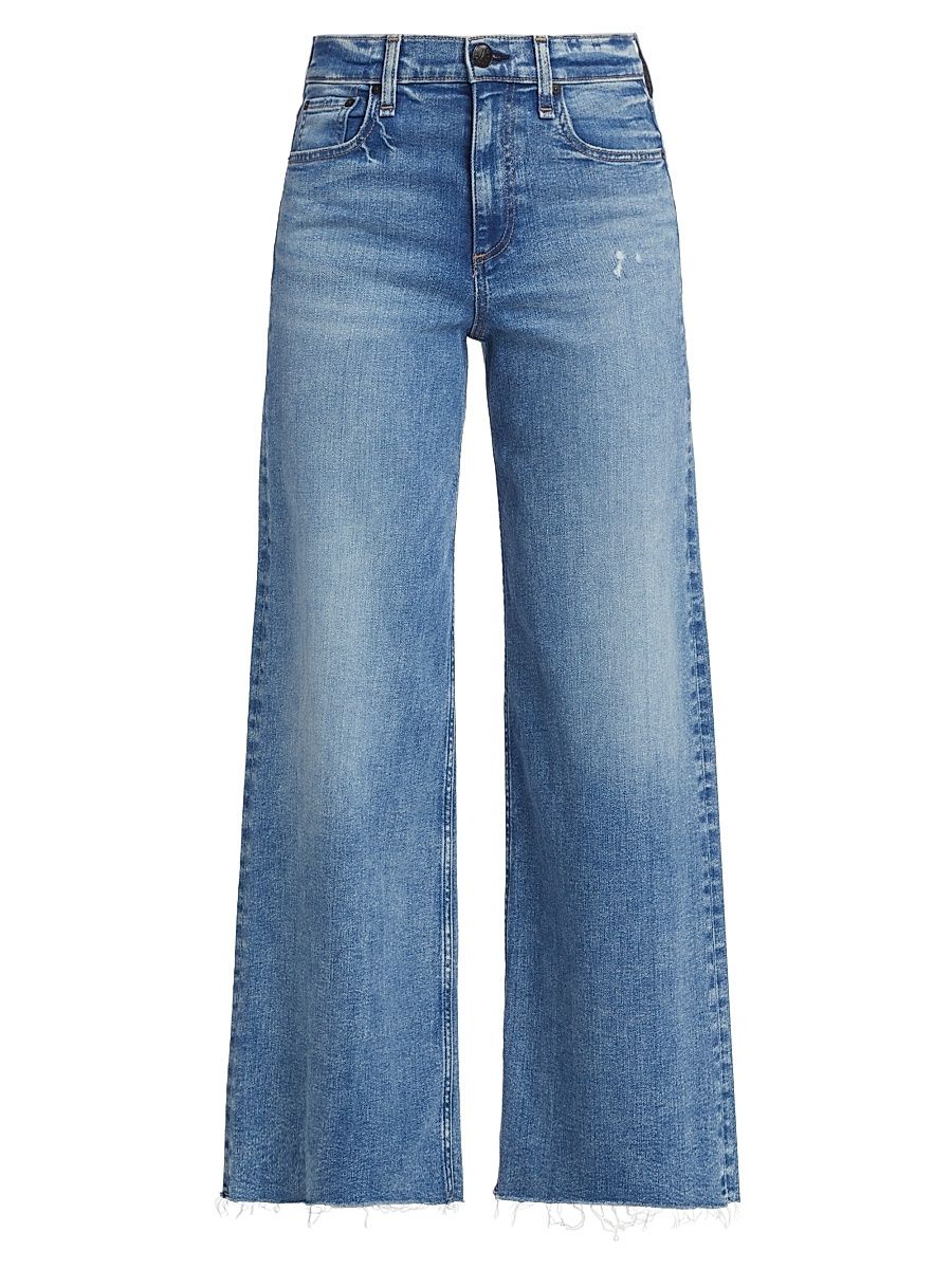 Women's Flexi Sofie Wide-Leg Cropped Jeans - Monterosso - Size 25