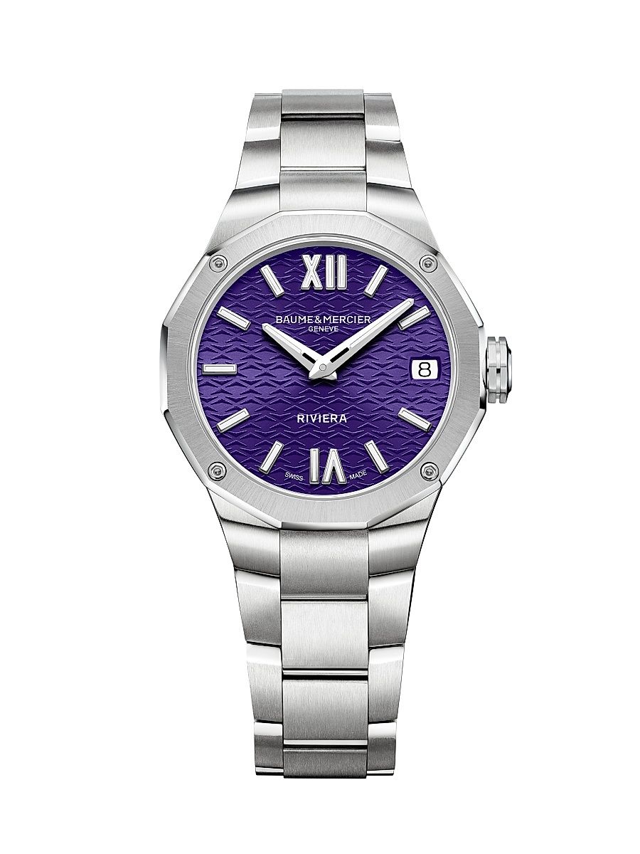 Women's Riviera Stainless Steel Bracelet Watch/33MM - Steel