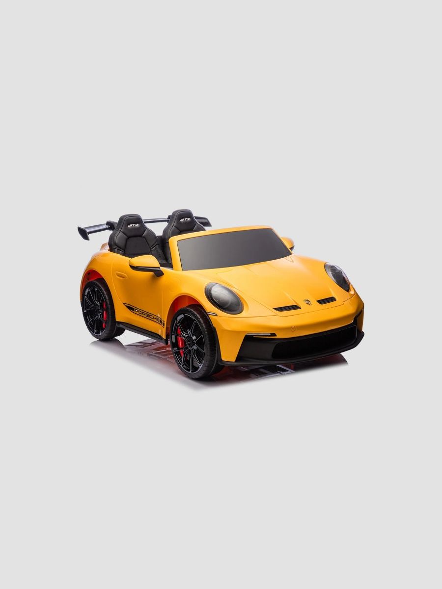 Best Ride on Cars Unisex Porsche GT3 Ride-On Car - Yellow