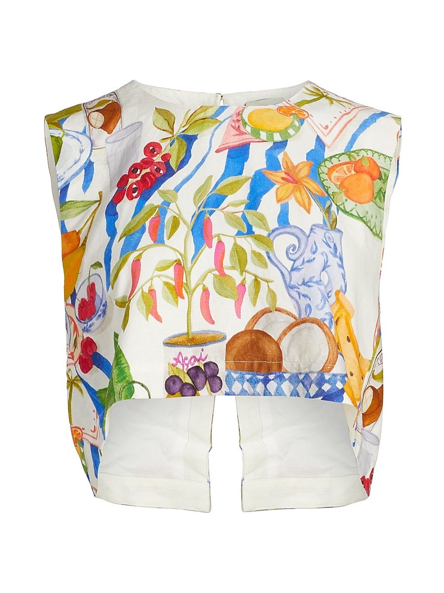 Women's Fresh Table Blouse - Off White - Size XL